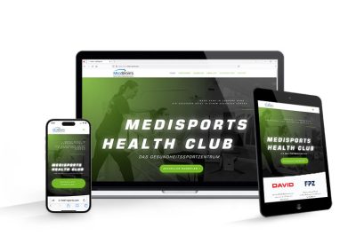 Website Medisports Health Club